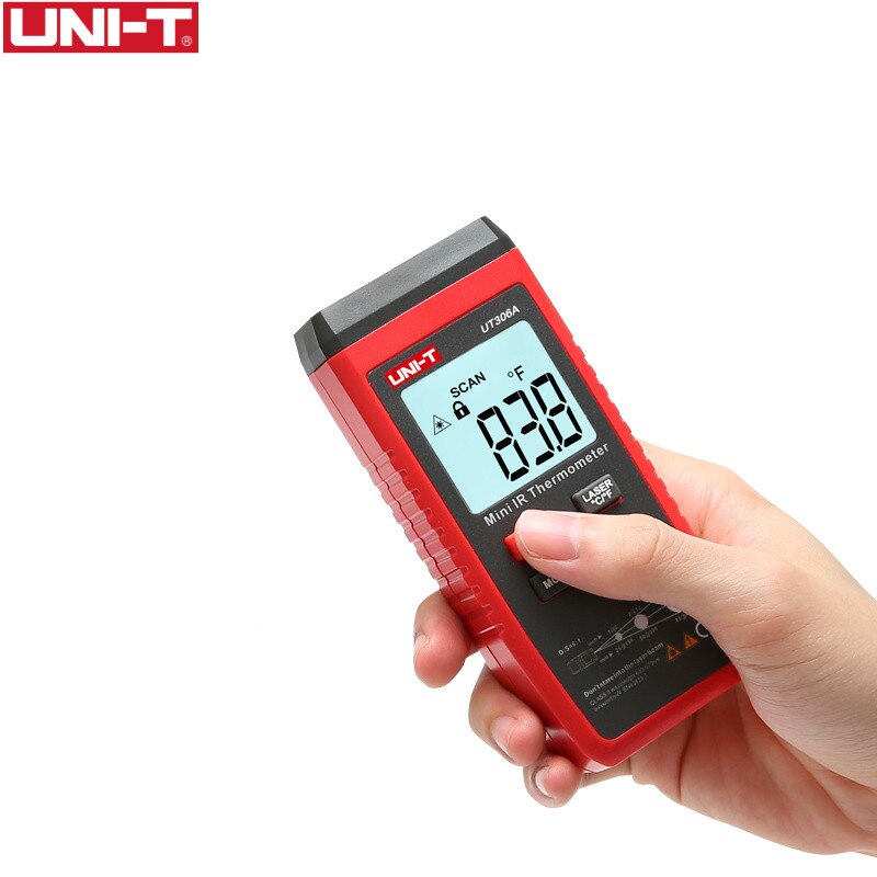 UNI-T UT306A Mini LCD Infrared Thermometer -35300C..